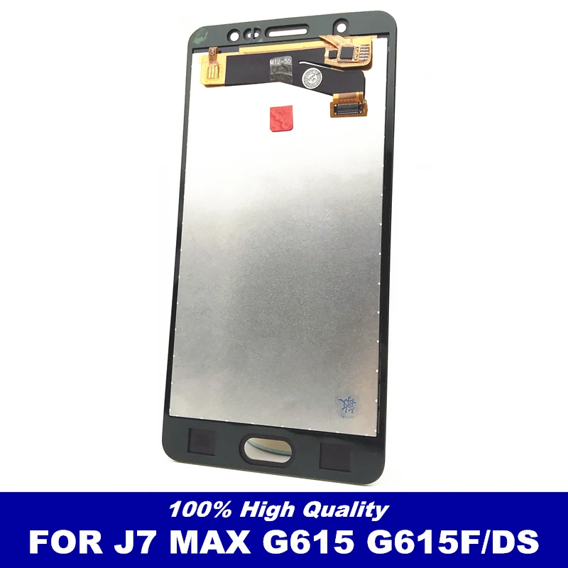 Яркость регулировки ЖК-дисплей S для Samsung Galaxy J7 Max G615 G615F/DS телефоны Экран Дисплей