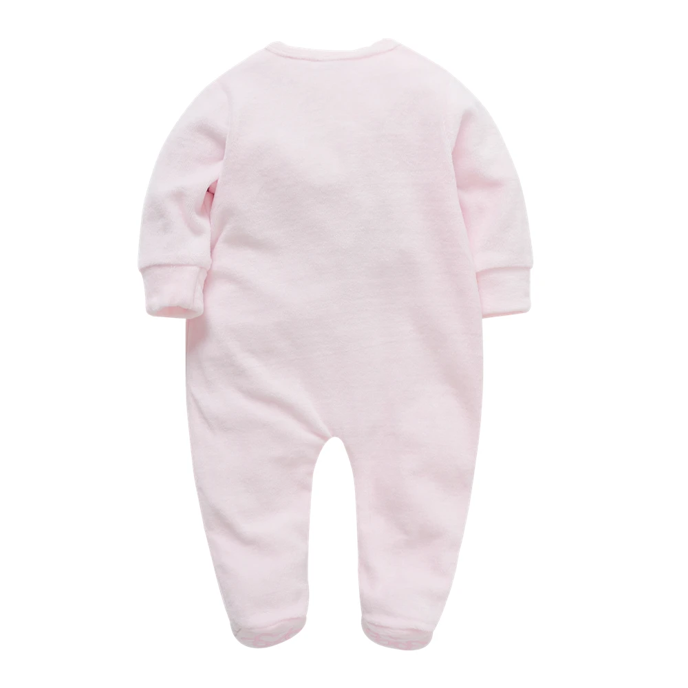 Kavkas/теплые рождественские комбинезоны для маленьких девочек, детская одежда с длинными рукавами пижамы для новорожденных от 0 до 24 месяцев Одежда для маленьких мальчиков roupa de bebe