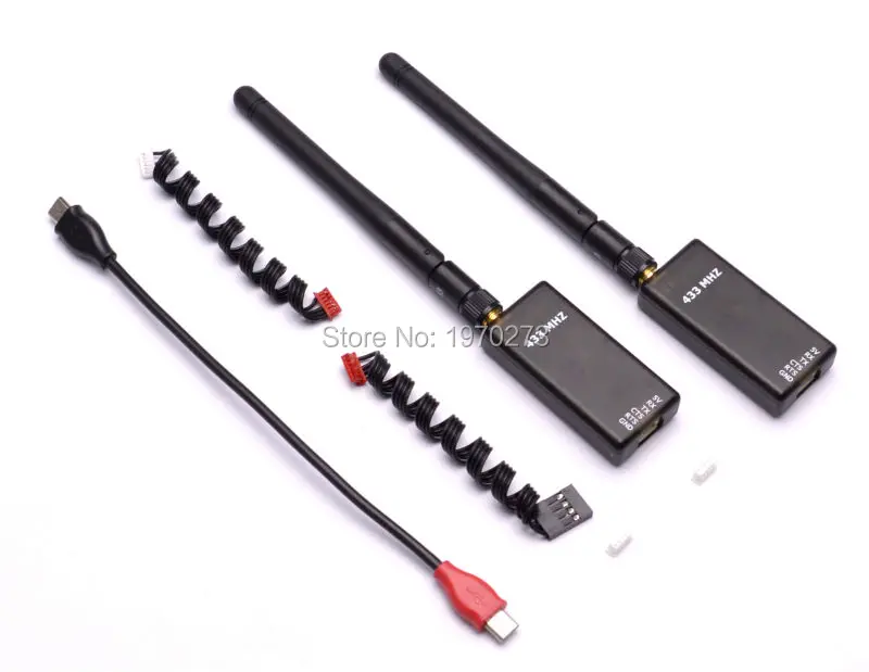 

V2 Dual TTL 3DRobotics 433Mhz 3DR Radio 433 Telemetry Kit for Pixhawk APM