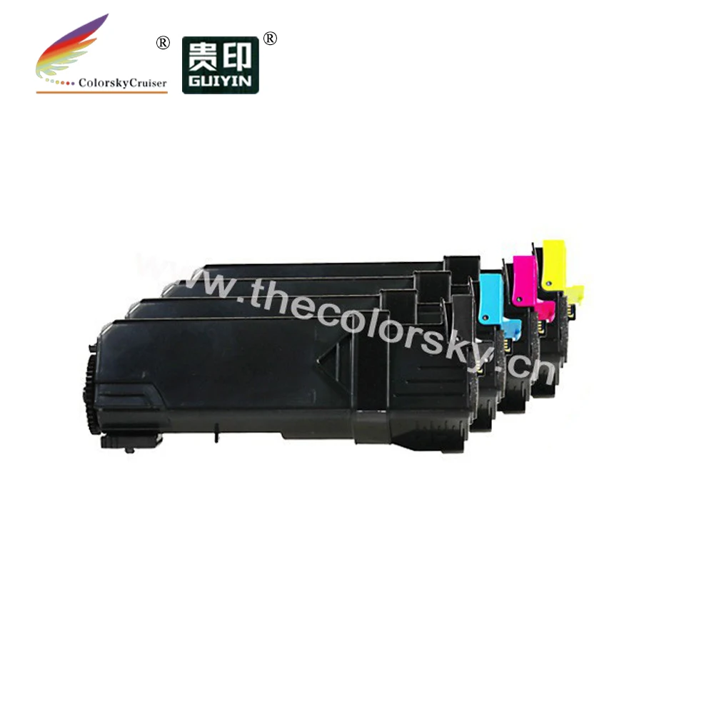 Цветной тонер картридж для лазерного принтера Xerox Phaser 6500 6500N 6500DN 106R01594 106R01595