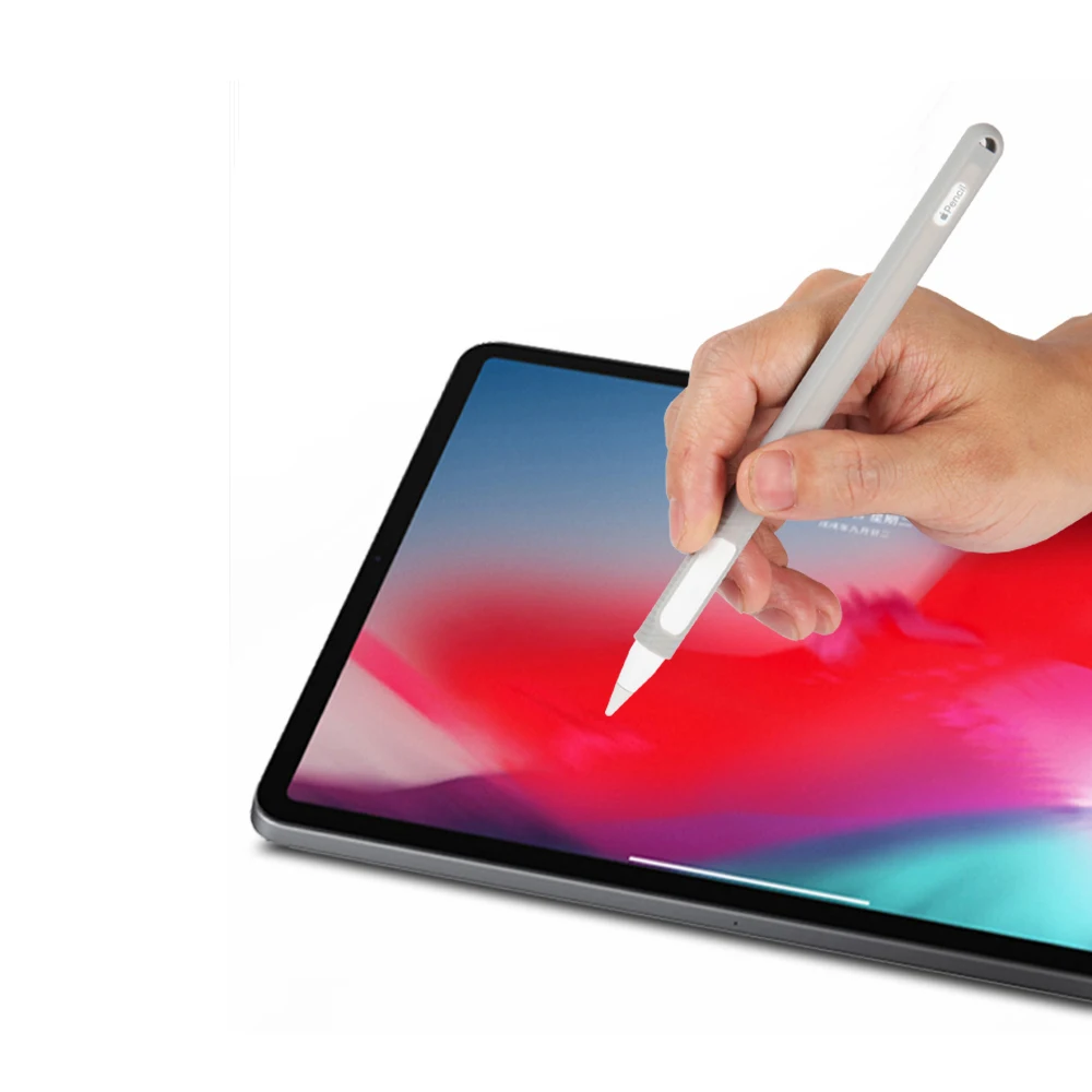 Премиум силиконовый чехол для 2 го поколения Apple Pencil Защитные аксессуары Чехол iPad