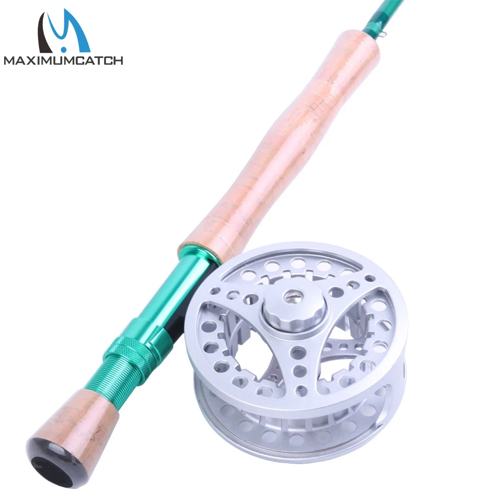Maximumcatch 4/5/8WT Fly Rod And Reel Combo Medium fast Fly Fishing Rod