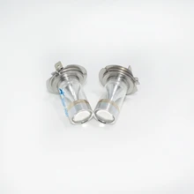 H7 светодиодный светильник высокой мощности ультра яркий H7 дневные автомобильные огни противотуманная фара Свет 1500LM белый Автомобильный источник света