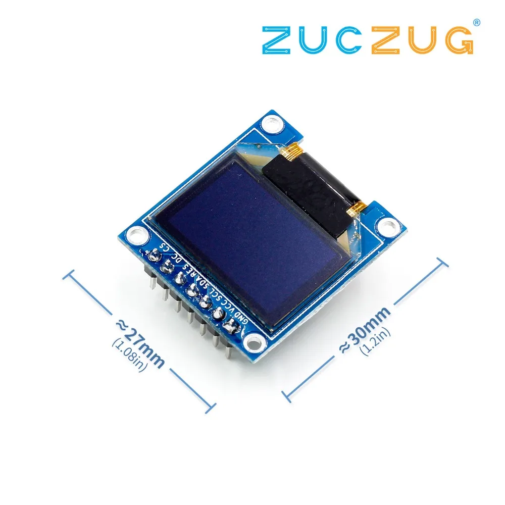 

Arsmundi 0.95 Inch SPI Full Color OLED Display DIY Module 96x64 LCD For Arduino SSD1306 Driver IC Top Quality