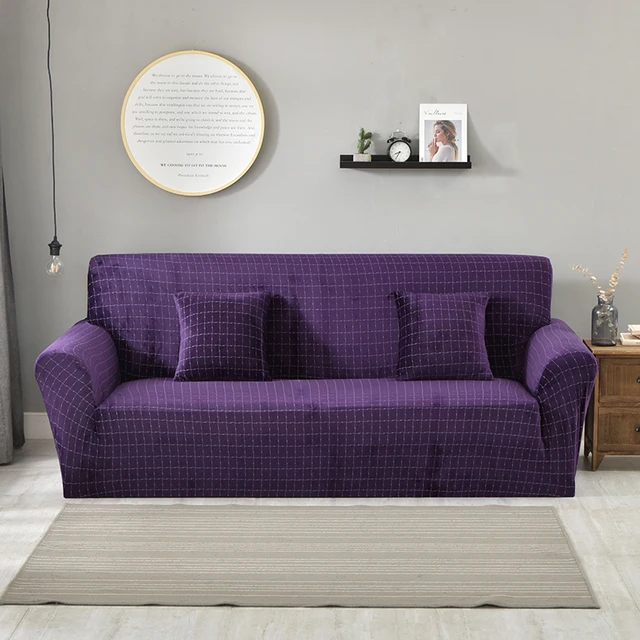Buy 1/2/3/4 Seat Super Soft Thick Velvet Sofa Cover Living Room Couch Covers