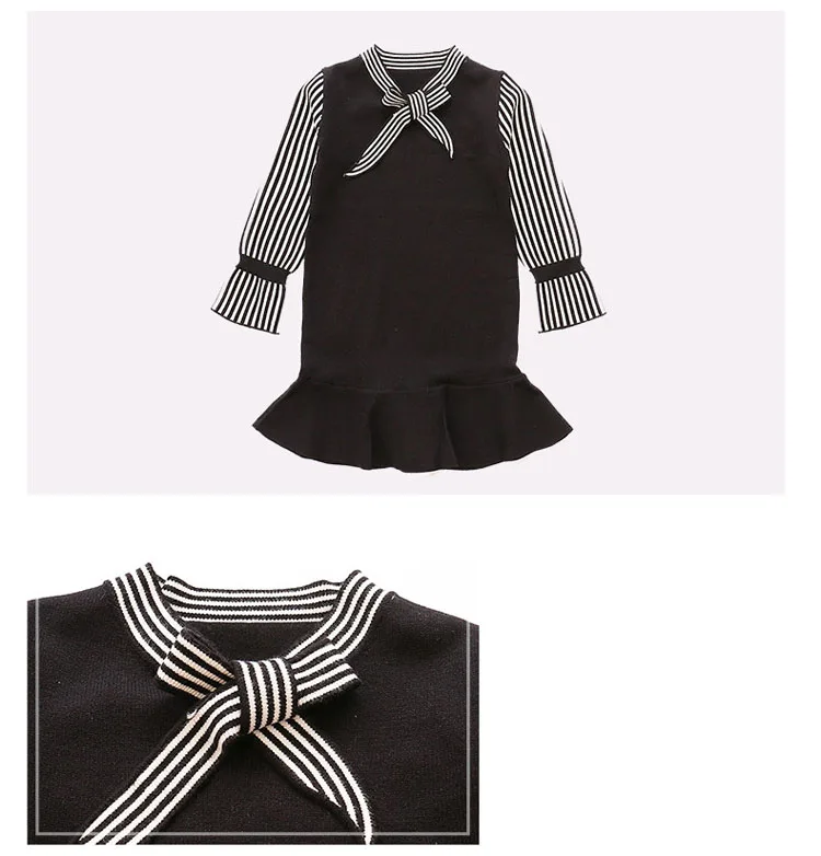 school knitting girls dress long sleeve autumn sweater kids clothes big little girl clothing children dresses size 14 10 12 8 9  5 6 7 8 9 10 11 12 13 14 15 16 years little teenage big girls dress winter girls dresses girl autumn clothing (1)