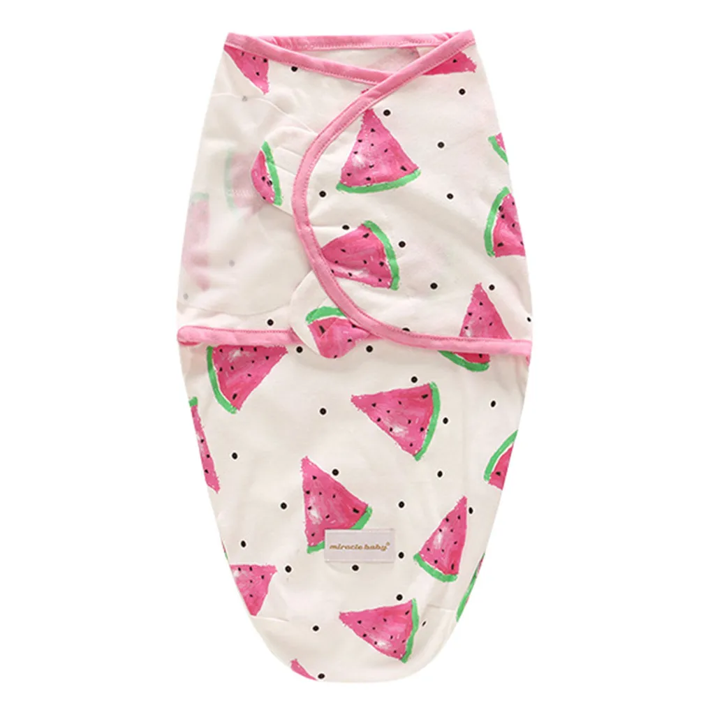 

Baby swaddling towel baby spring and summer watermelon sleeping bag blanket neonatal sleeping bag wrapping #YL21