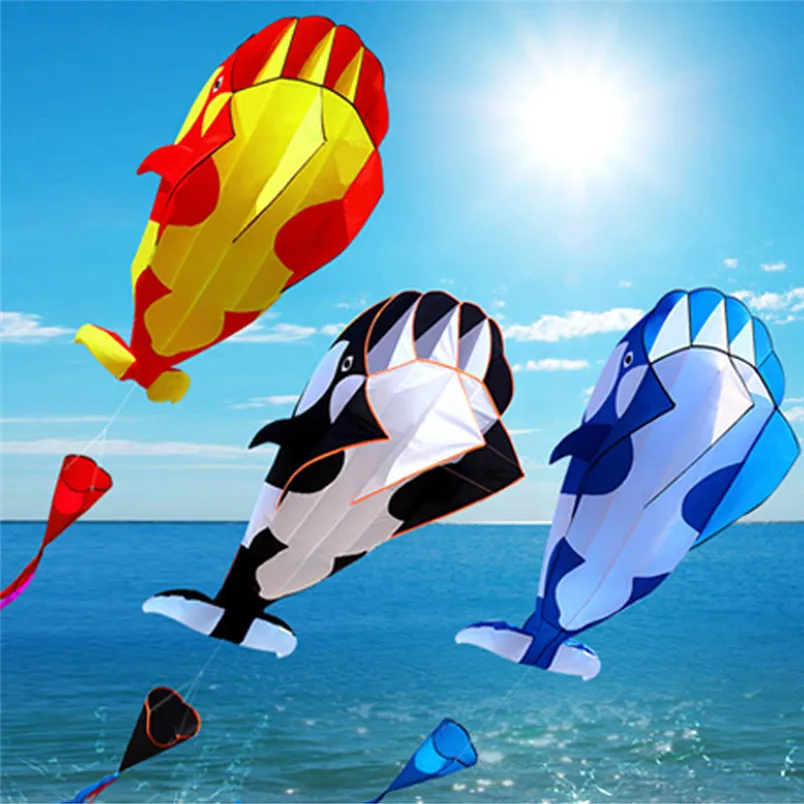 Kite Dolphin Breeze Beach Kites with Huge Frameless Soft Toy for Kids and Adults Outdoor Game For Chilidren And Adult 30AP23 (4)