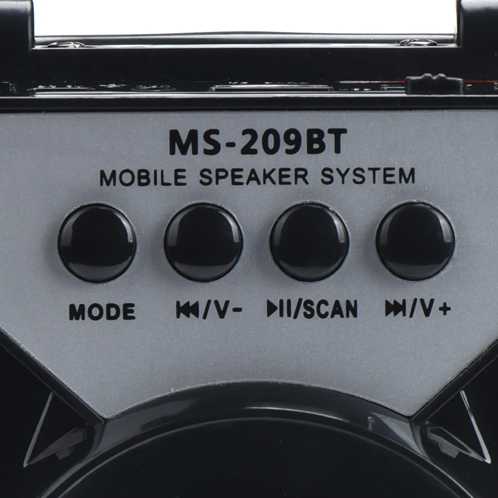 Портативная беспроводная Bluetooth Колонка MS 209BT высокая выходная мощность fm радио