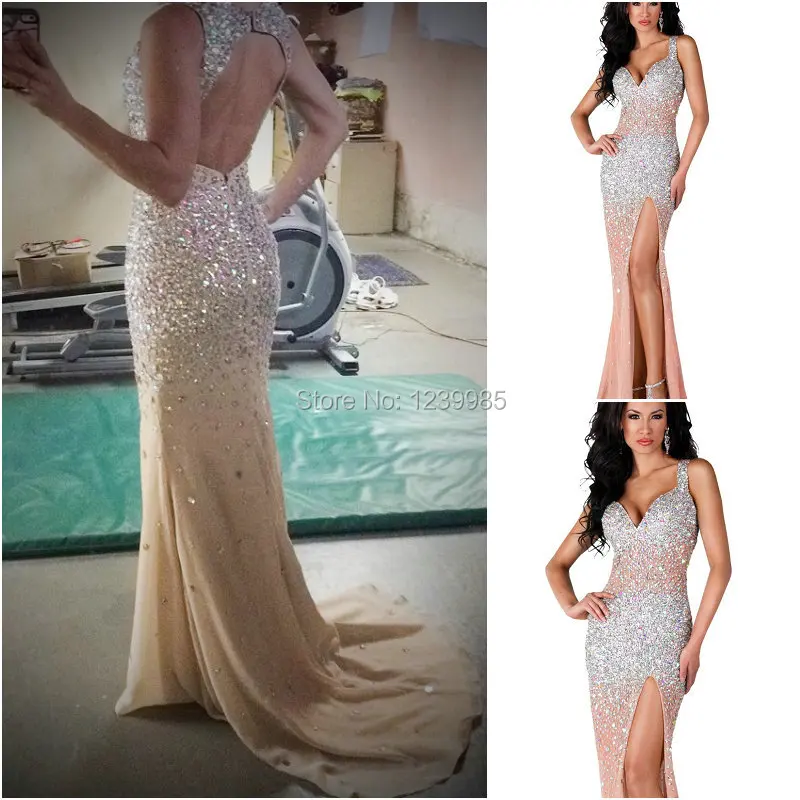 Sexy long cocktail dresses