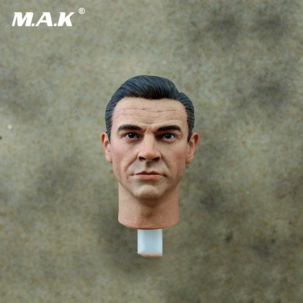 1/6 Scale 007 James Bond Head Sculpt Carving For 12" Action Figures