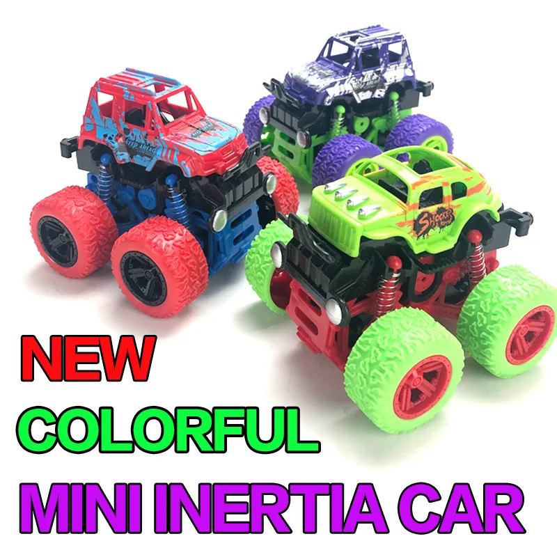 

2019 New colourful Kids Cars Monster Truck Inertia SUV Friction Power Vehicles Baby Boys Super Sturdy Cars Children Gift Toys
