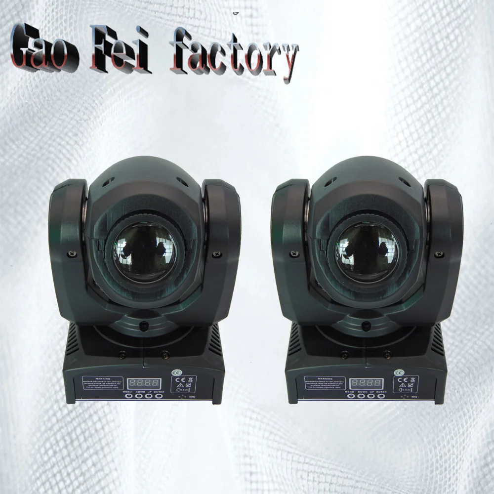 

2PCS 30W Mini LED Head Spot Light Club DJ Stage Lighting Party Disco Moving heads