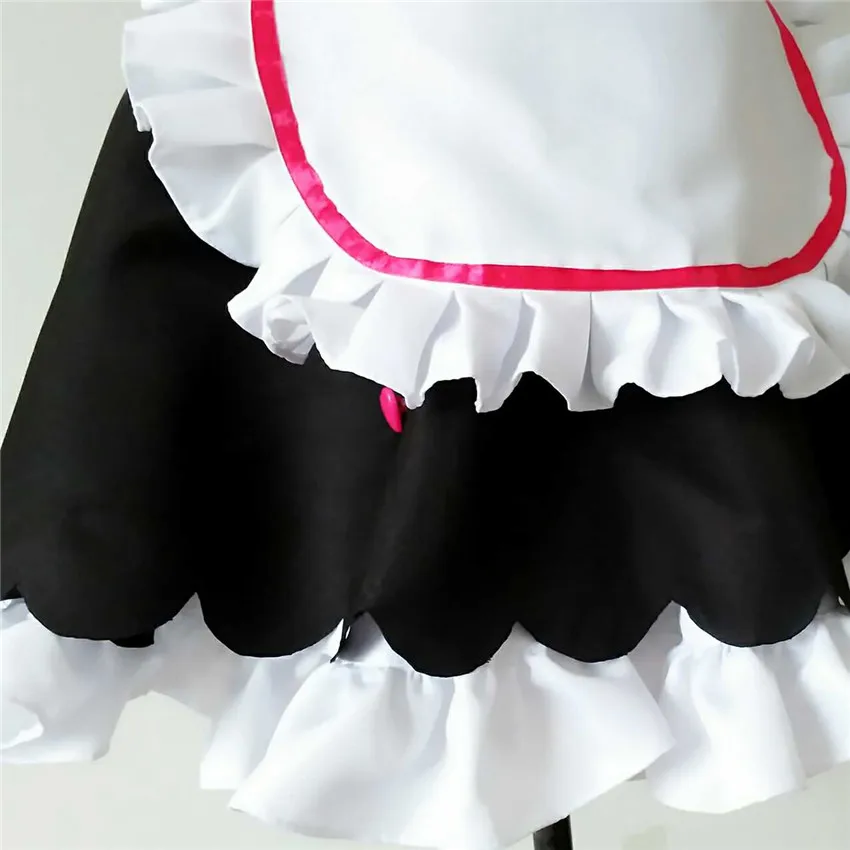 JP Аниме Nekopara Chocola maid Косплей Костюм на заказ Хэллоуин Ванильная Горничная косплей