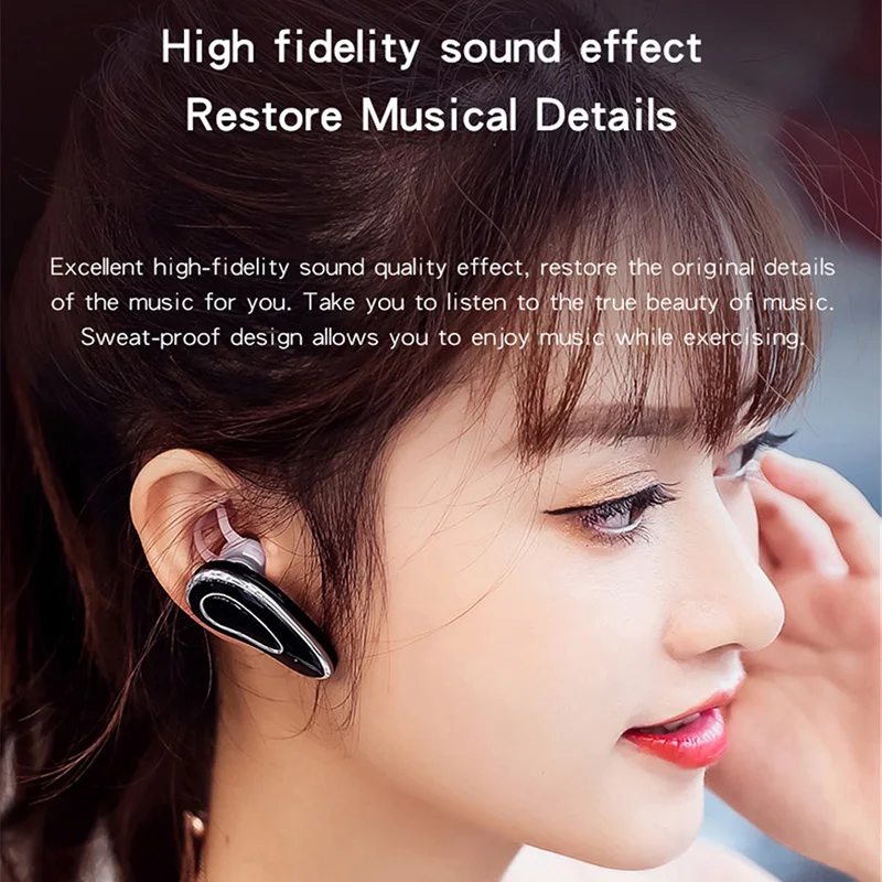 D9 Mini Stereo Bluetooth Headset wireless V5 0 Bluetooth Handsfree headphones earphone Universal for iphone Samsung all phones