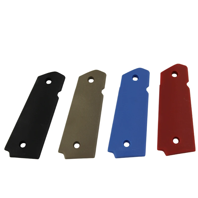 Tactical 1911 Grip Cover for Hunting Pistol 1911 Series BK DE Blue Red