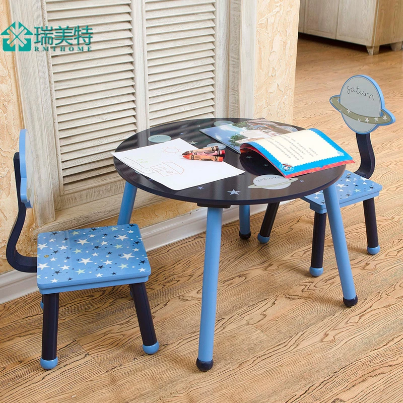 ルイ米国特別子供のテーブルと椅子の組み合わせスーツ漫画赤ちゃん保育園家具学習机机と椅子 Children Tables And Chairs Desk And Chairtable And Chairs Aliexpress