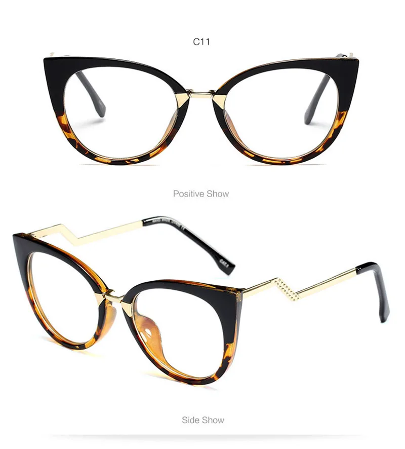 Очки, оправа для очков, женские очки кошачий глаз, компьютерные оптические очки, близорукость для женщин, очки с оправой по рецепту