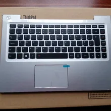 / для lenovo ideapad U330 U330P U330T ЕС клавиатура ободок Упор для рук верхний корпус, серебро