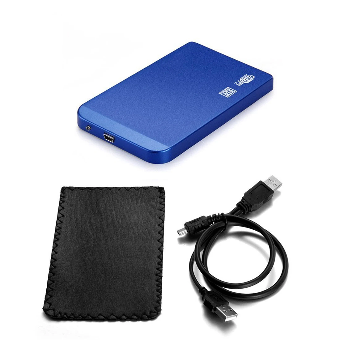 

NOYOKERE High Quality New External Hard Drive Disk Enclosure 2.5" Usb 2.0 Ultra Slim Sata Hdd Portable Case