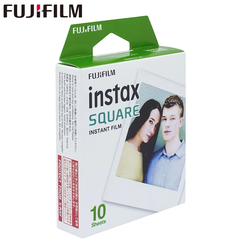 Original-Fujifilm-Instax-Square-Instant-white-edge-Film-10-Sheets-for-Instax-square-SQ10-Hybrid-format