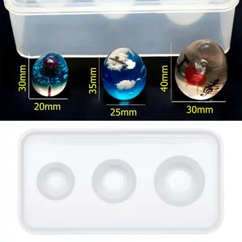 

Mold Egg Molds Epoxy Resin Crafts DIY Jewelry Making Cake Decoration Home Ornaments Handmade Chocolate Fondant Tools