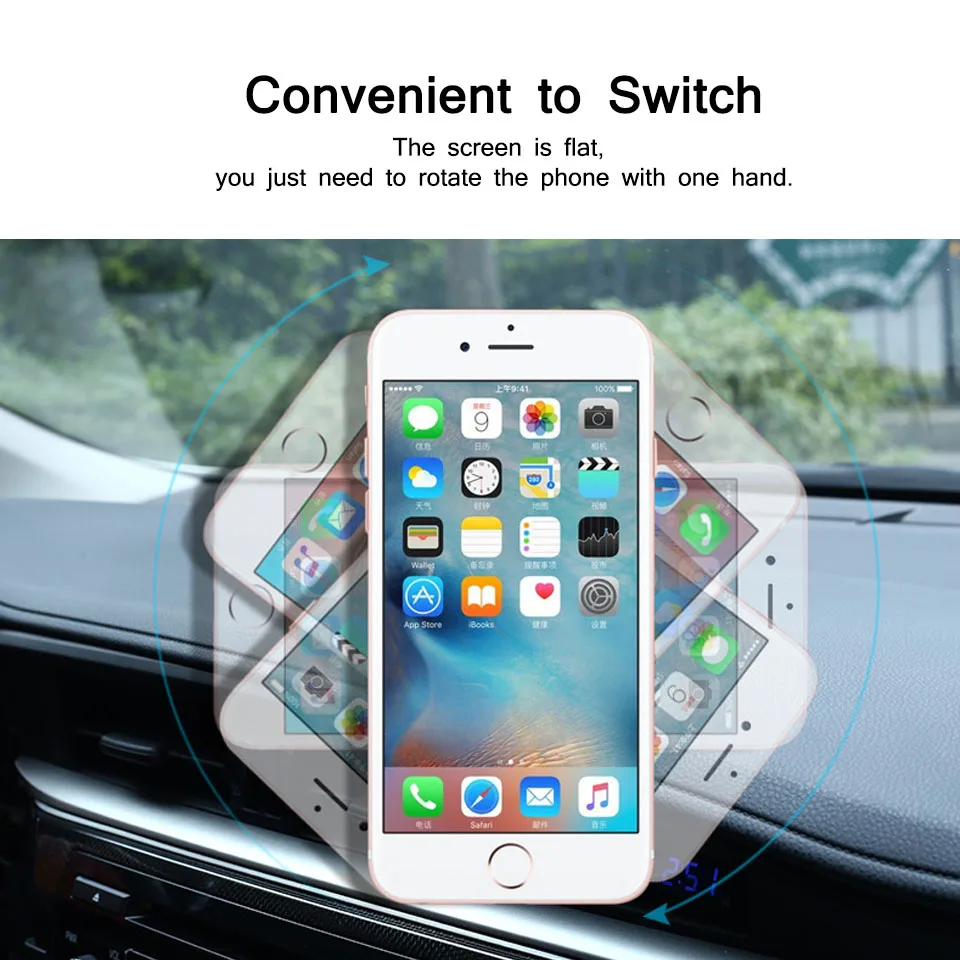 magnetic car phone holder 4