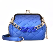 Градиент роскошные оригинальные дизайнерские женские сумки дизайнер цепи сумка сумки через плечо для женщин курьерские сумки bolsa feminina