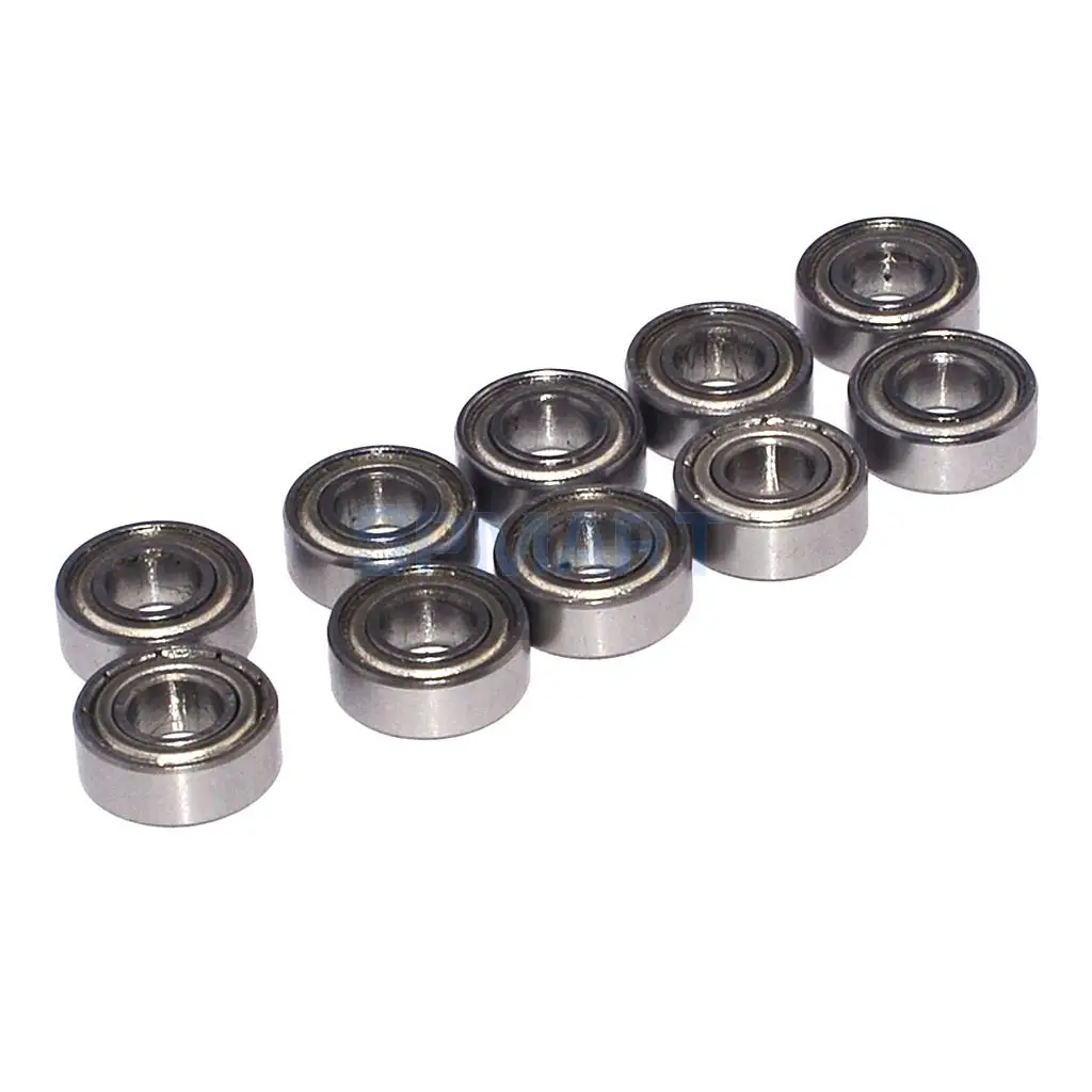 10Pcs 11x5x4mm Rolling Bearings for 1/10 RC Car Buggy Truck HSP HPI Traxxas Hobao Wltoys JJRC FS LRP ZD Racing Savage