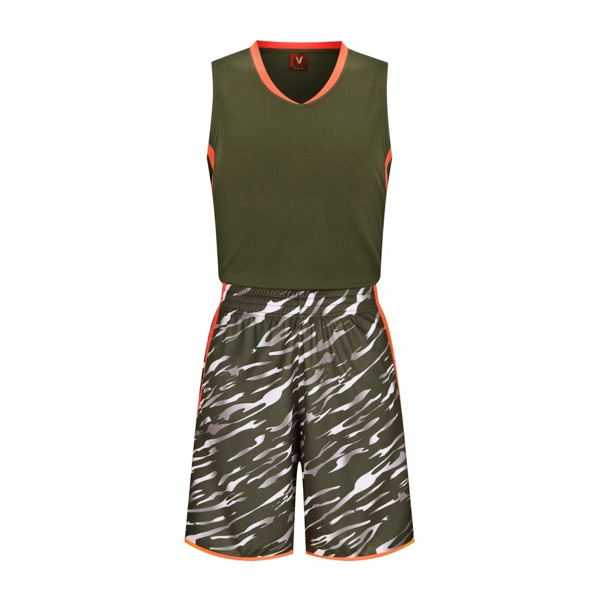 Новые камуфляжные костюмы баскетбольные, майки для баскетбола и шорты, Мужская баскетбольная Джерси игровая тренировочная спортивная одежда
