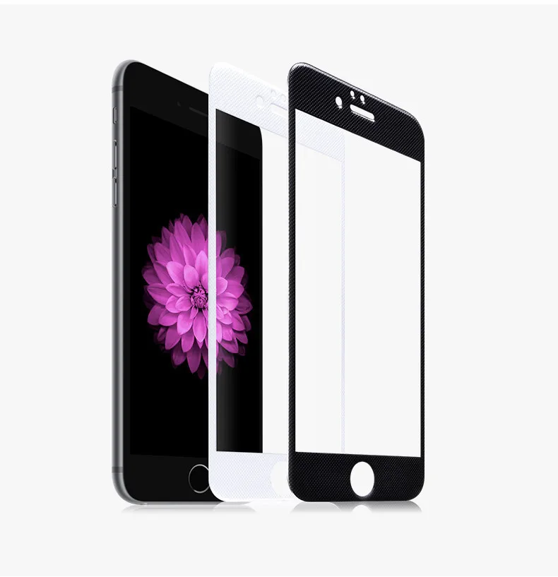 Fashion Rose Gold Lovely Phone Tempered Glass Front Screen Protector