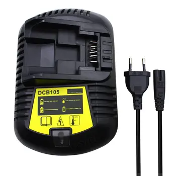 

EU 12V 20V Li-Ion Battery Charger for Dewalt DCF880C1-JP DCF883B DCG412 DCG412B DCG412L2 DCS331B DCS331L1 DCS331L2 DCS331N