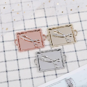 

1:12 Dollhouse miniature accessories mini tray bread clip model toys doll accessories 2Pcs/lot