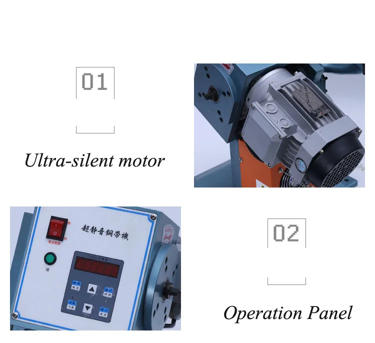 Fully Automatic Ultra-quiet Copper Belt Machine Resistive Headphone Cable Xenon Butt Pressure Copper Belt Riveting DG-1.8T Fully Automatic Ultra-quiet Copper Belt Machine Resistive Headphone Cable Xenon Butt Pressure Copper Belt Riveting DG-1.8T