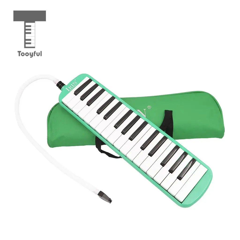 Tooyful высокое качество 32 пианино ключи зеленый музыкальный инструмент Melodica для практики любителей музыки начинающих подарок с сумкой для переноски