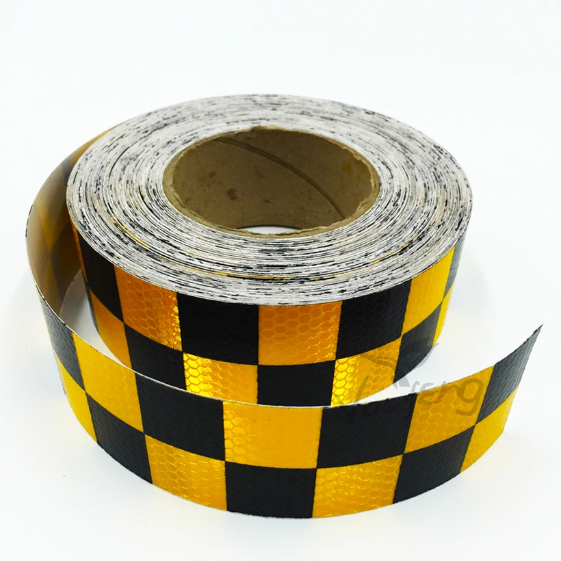 5cmX10m Traffic Multi Color Grid Design Conspicuity Reflective Safety Warning Tape Film Stickers Stripe for Truck 5cmX10m Traffic Multi Color Grid Design Conspicuity Reflective Safety Warning Tape Film Stickers Stripe for Truck