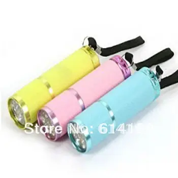 

9 LED Mini Aluminum Alloy Flashlight