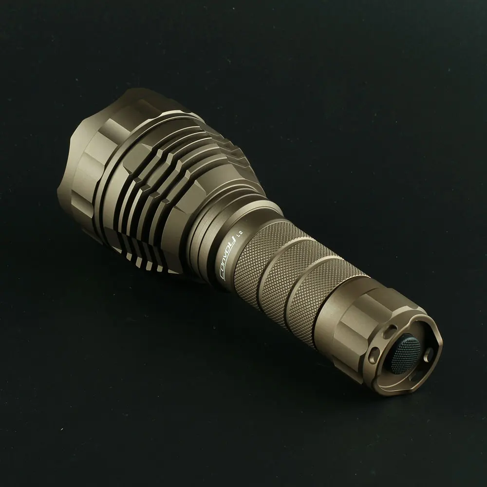 

Desert tan Convoy L2 CREE XPL HI LED Flashlight
