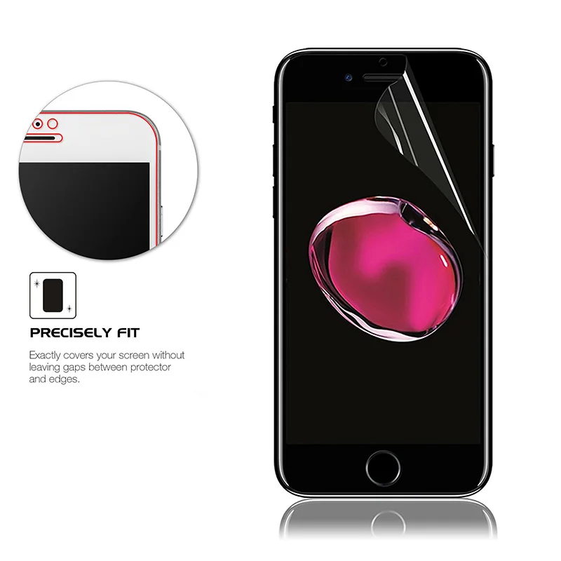 

2017 New Explosion Proof Full screen Cover Explosion Proof Screen Protector film soft film guard For iPhone 6 6s plus 7 7plus