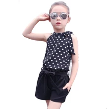Girls Clothing Sets Brand High Quality Cotton Infant Suits Vest Shorts 2pcs Girls Clothes Fashion Kids