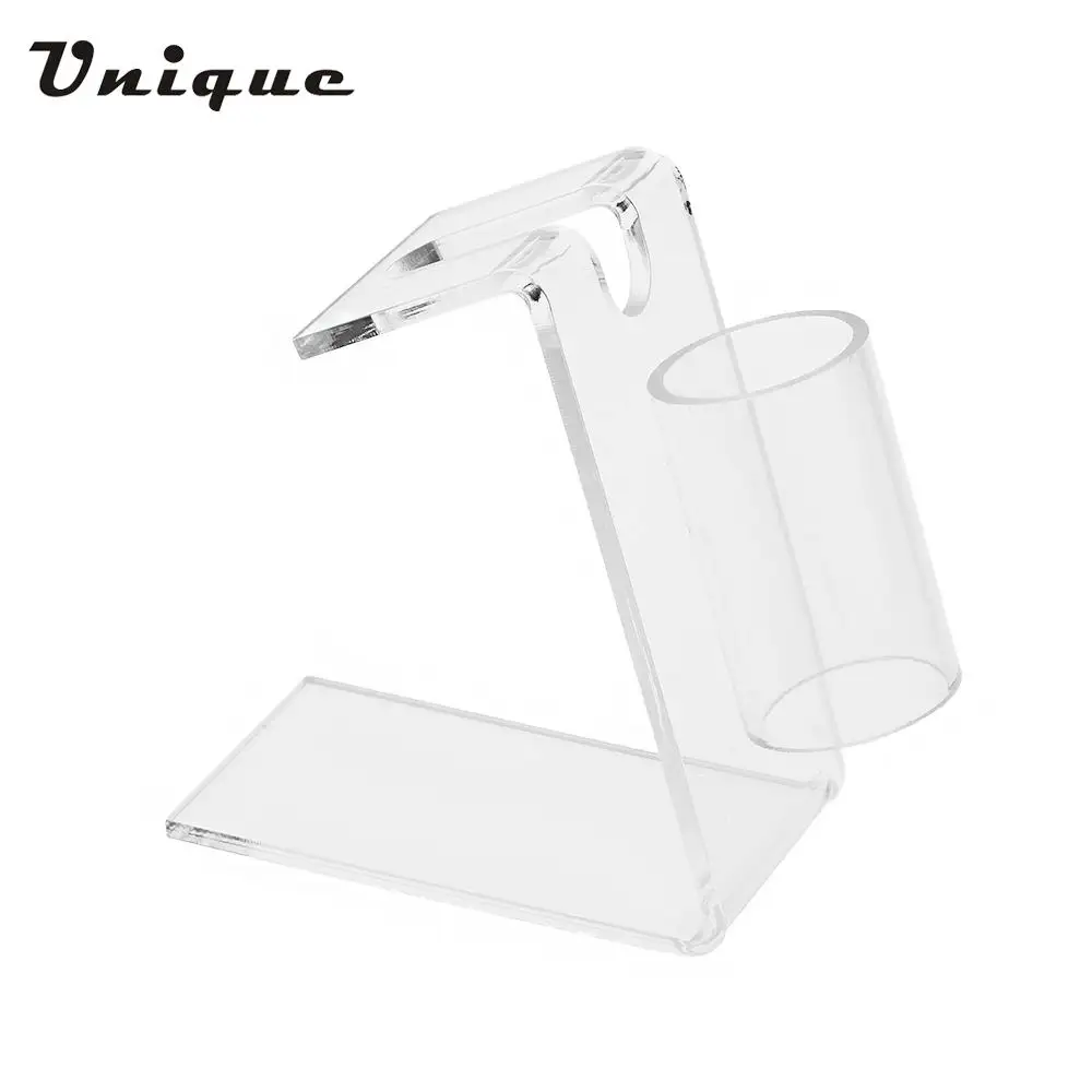 1Pc Tattoo Machine Holder Acrylic Transparent Tattoo Supply Stand Rack