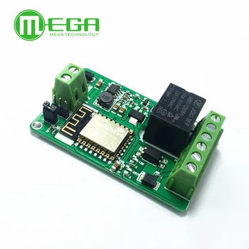 

Green ESP8266 10A 220V Network Relay WIFI Module Input DC 7V~30V Modules
