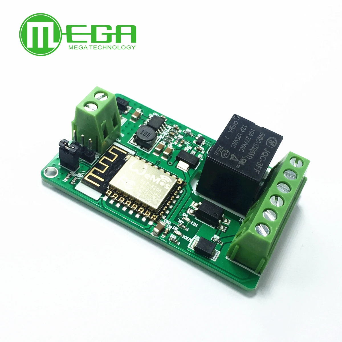 Green ESP8266 10A 220V Сетевой релейный Wi-Fi модуль вход DC 7V ~ 30V модули | Электронные