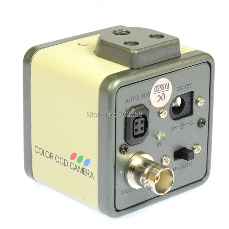Цифровая камера микроскопа 800TVL 1/3 &quotCCD промышленный микроскоп Объектив CS &amp C Mount