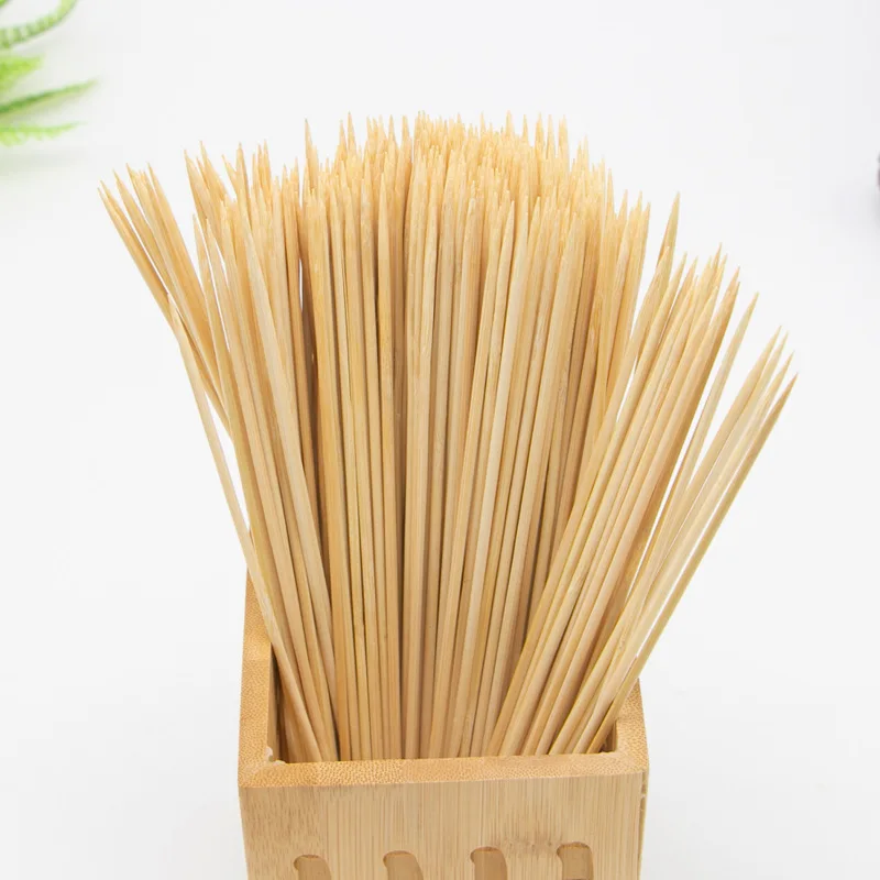 90 шт. 15 см бамбуковые палочки шампура деревянные шампуры для барбекю из натурального дерева палочки аксессуары для барбекю инструмент для приготовления пищи