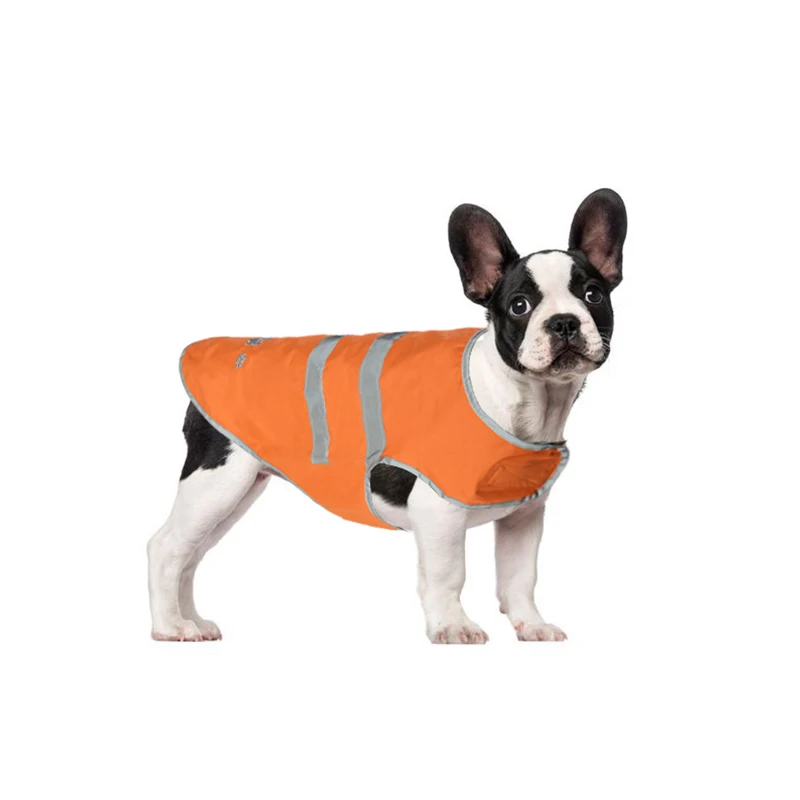 

Gomaomi Dog Raincoat Reflective Waterproof Dog Clothes Soft Breathable Pet Cat Small Dog Rainwear Back Length From 25-55cm