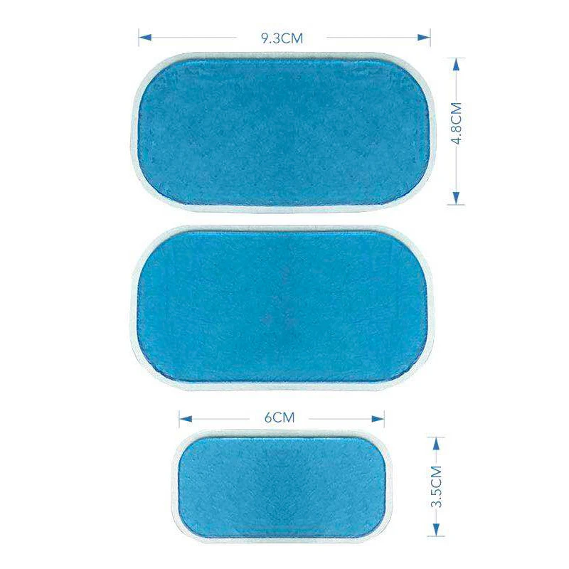 Replacement Gel Pads Hip Muscle Trainer Replacement Massager Gel Sheet Muscle Stimulator Exerciser Pad Accessories -6