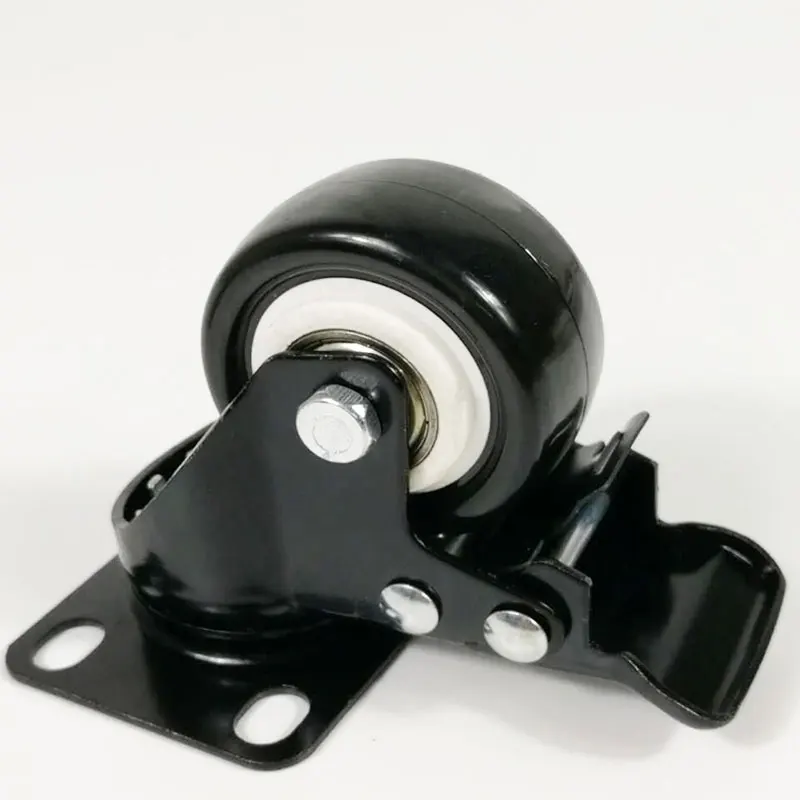 4pcs 2 inch Heavy Duty Caster Wheels 360 Degree Rubber Swivel Casters