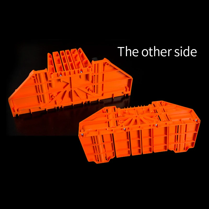 Многофункциональная пила ящик шкафа 0/22. 5/45/90 градусов направляющий выступ деревообрабатывающий оранжевый 14 дюймов АБС Пластик стусло с зажимом