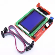 Умные части RAMPS 1,4 контрольная панель управления ЖК-дисплей 12864 монитор Материнская плата синий экран модуль